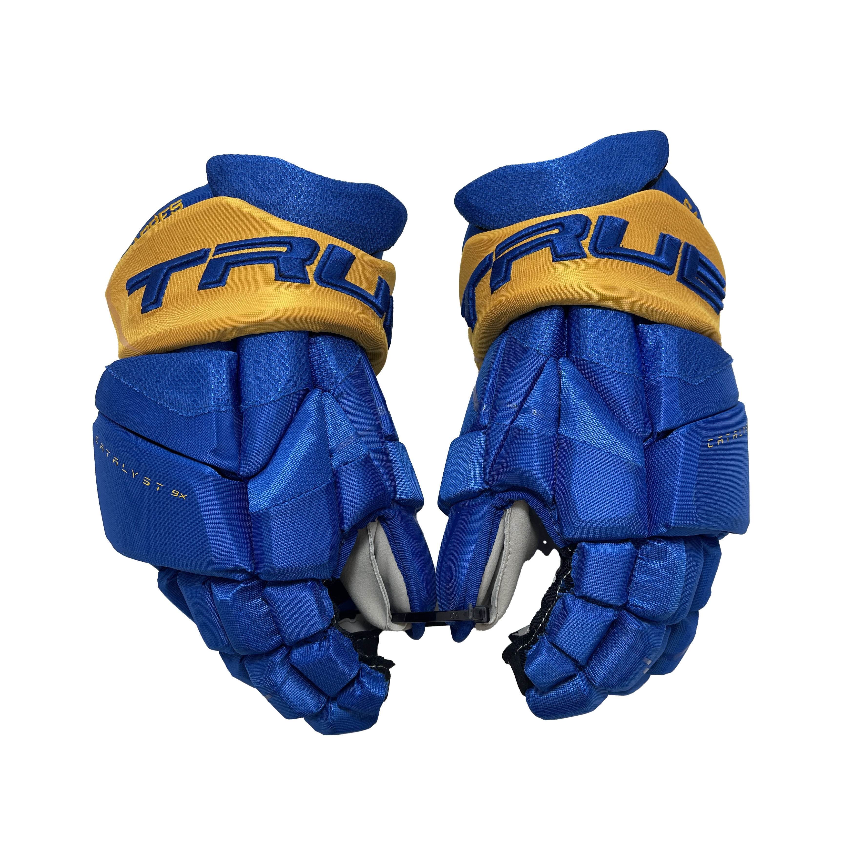 Bauer Supreme 1S Pro - Buffalo Sabres - Pro Stock Gloves - Alex