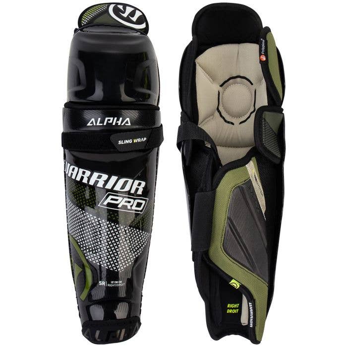 Warrior Alpha Pro Senior Hockey Shin Guards