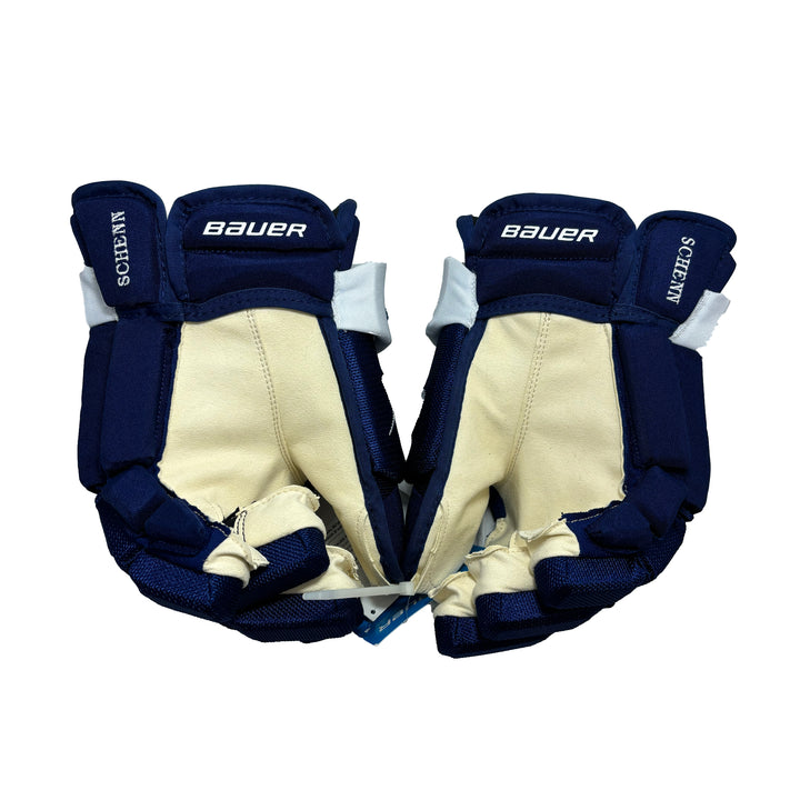 Bauer Vapor Hyperlite - Toronto Maple Leafs - Pro Stock Hockey Gloves - LS