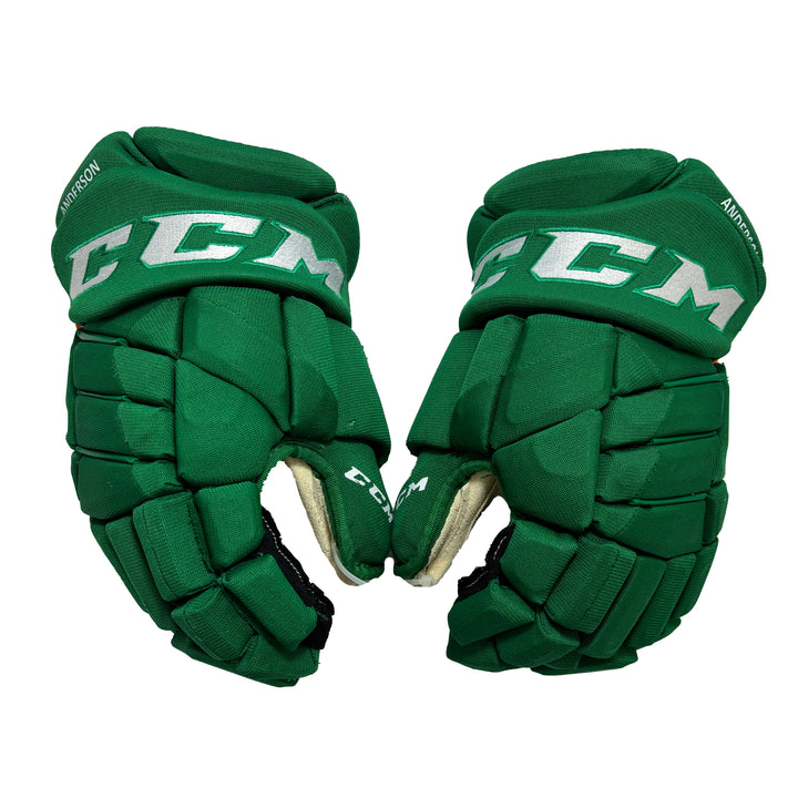 CCM Jetspeed FT1 - Toronto Maple Leafs "St. Pats" - Pro Stock Gloves - JA