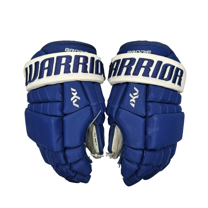 Warrior Franchise AX1 -  Toronto Maple Leafs - Used Pro Stock Glove - TJ Brodie