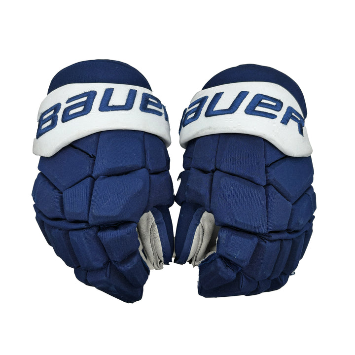 Bauer Supreme Mach - Toronto Maple Leafs -  Used Pro Stock Glove - DK