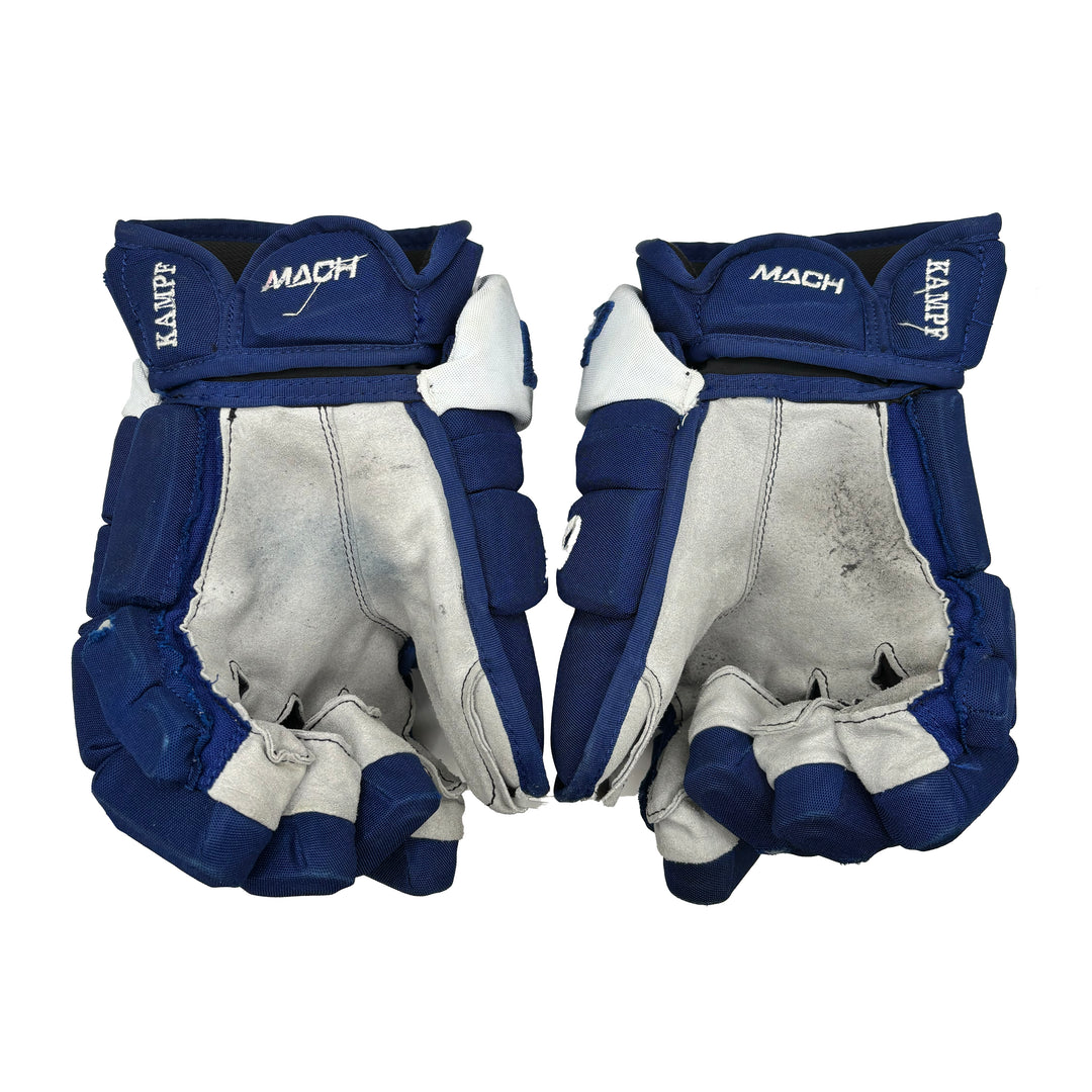 Bauer Supreme Mach - Toronto Maple Leafs -  Used Pro Stock Glove - DK