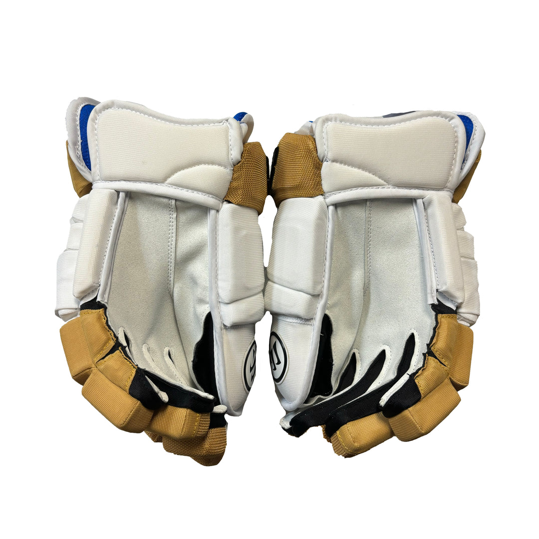 Warrior Alpha DX - Vegas Golden Knights - Pro Stock Gloves - Theodor Blueger