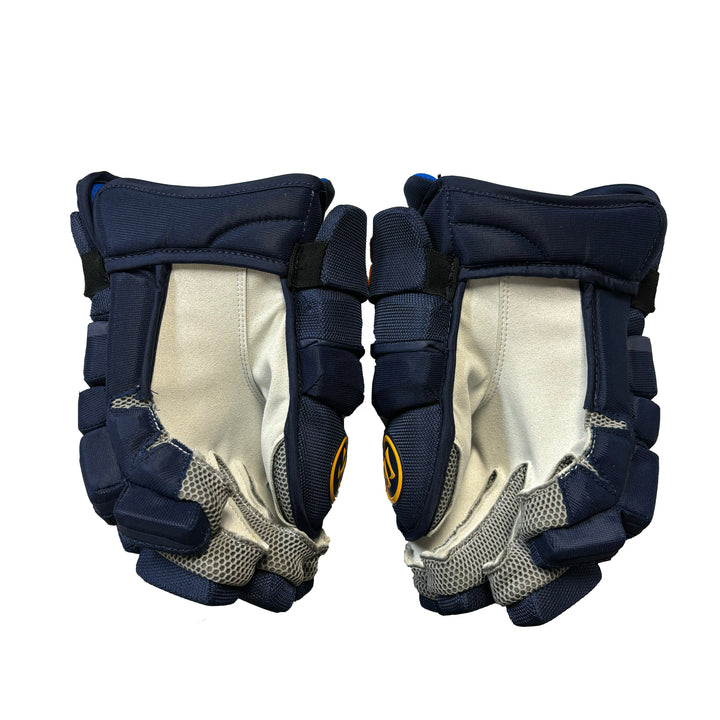 Warrior Covert QRL -St. Louis Blues - Pro Stock Gloves - Ivan Barbashev