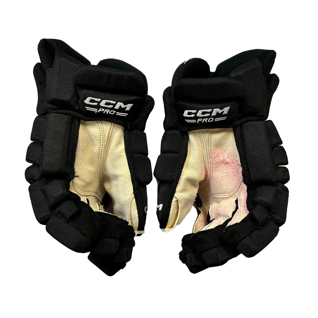 CCM HGTKXP - New Jersey Devils - Pro Stock Hockey Glove - Team Stock