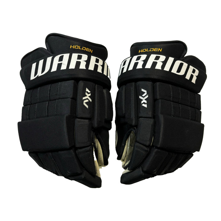 Warrior Franchise AX1 - Boston Bruins - Pro Stock Gloves - Nick Holden