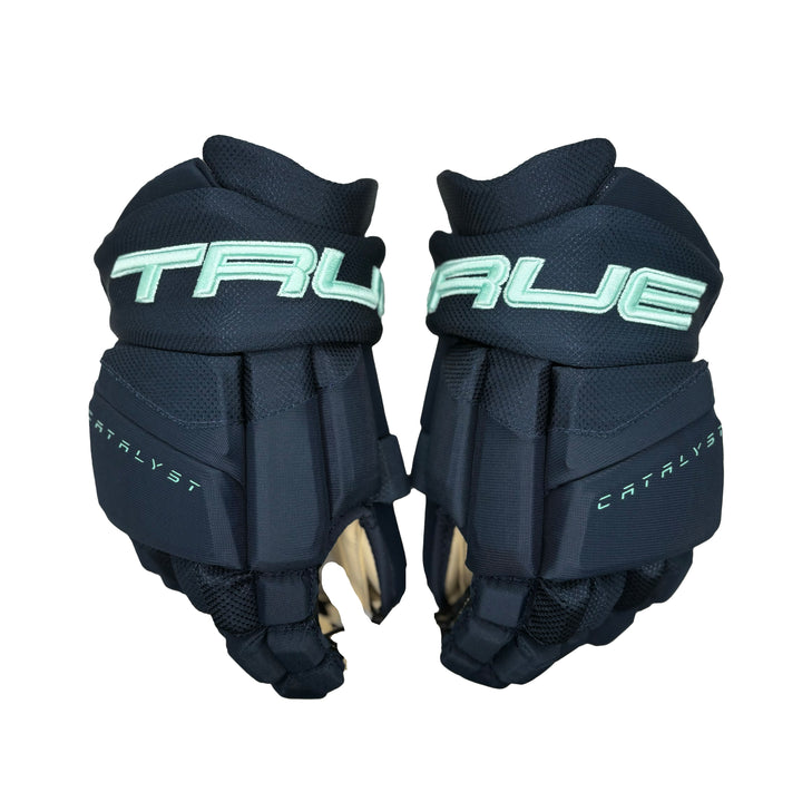 True Catalyst Pro Custom Seattle Kraken Hockey Gloves