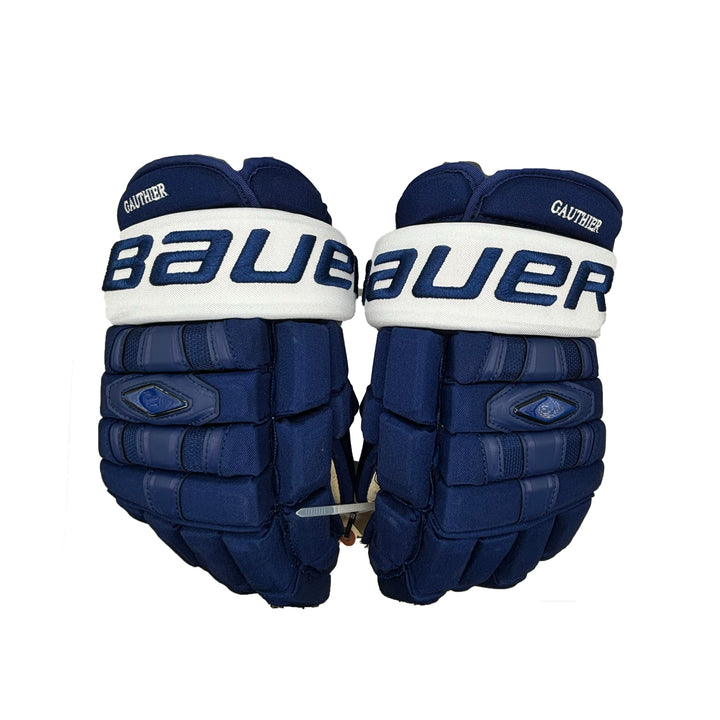 Bauer Nexus 1000 - Toronto Maple Leafs - Pro Stock Hockey Gloves - FG