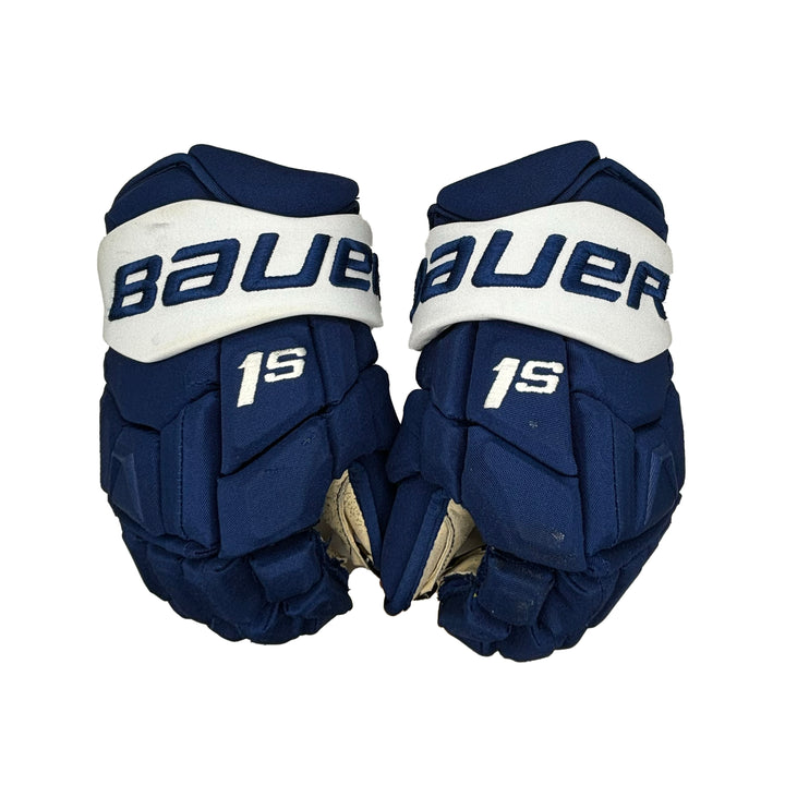 Bauer Supreme 1S - Toronto Maple Leafs - Pro Stock Hockey Gloves