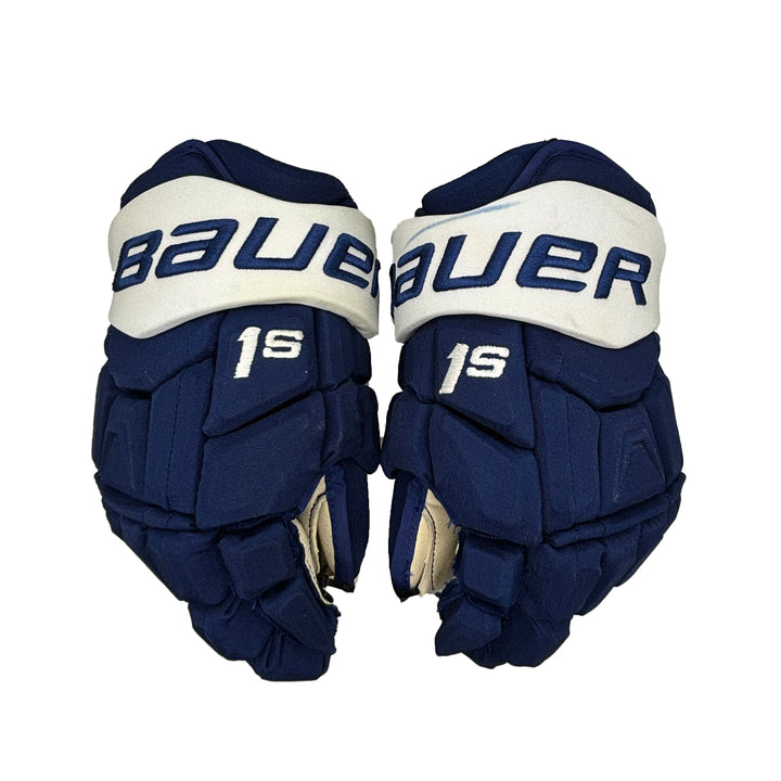 Bauer Supreme 1S - Toronto Maple Leafs - Pro Stock Hockey Gloves - AJ