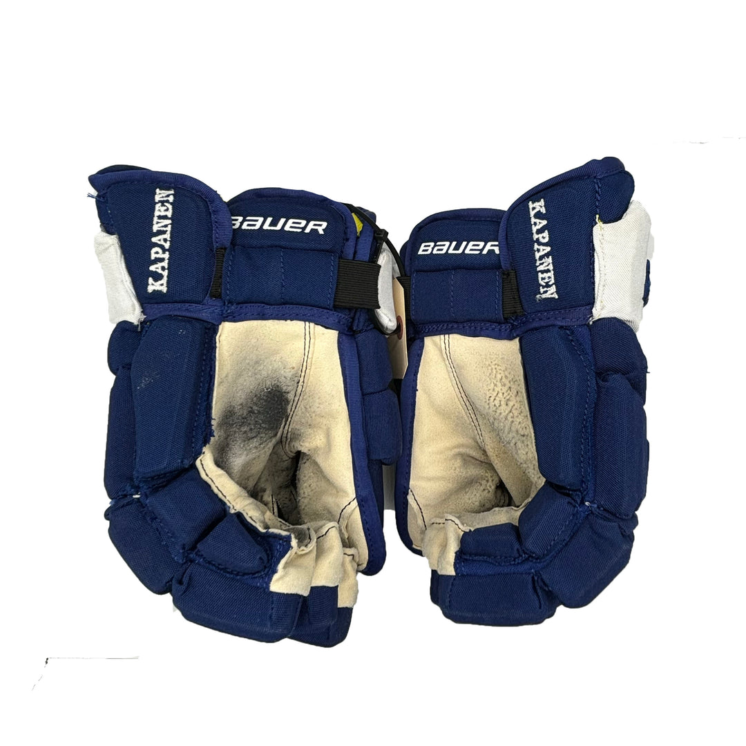 Bauer Supreme 1S - Toronto Maple Leafs - Pro Stock Hockey Gloves - Kasperi Kapanen