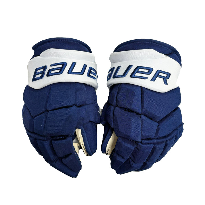 Bauer Supreme Ultrasonic - Pro Stock Hockey Gloves - Toronto Maple Leafs