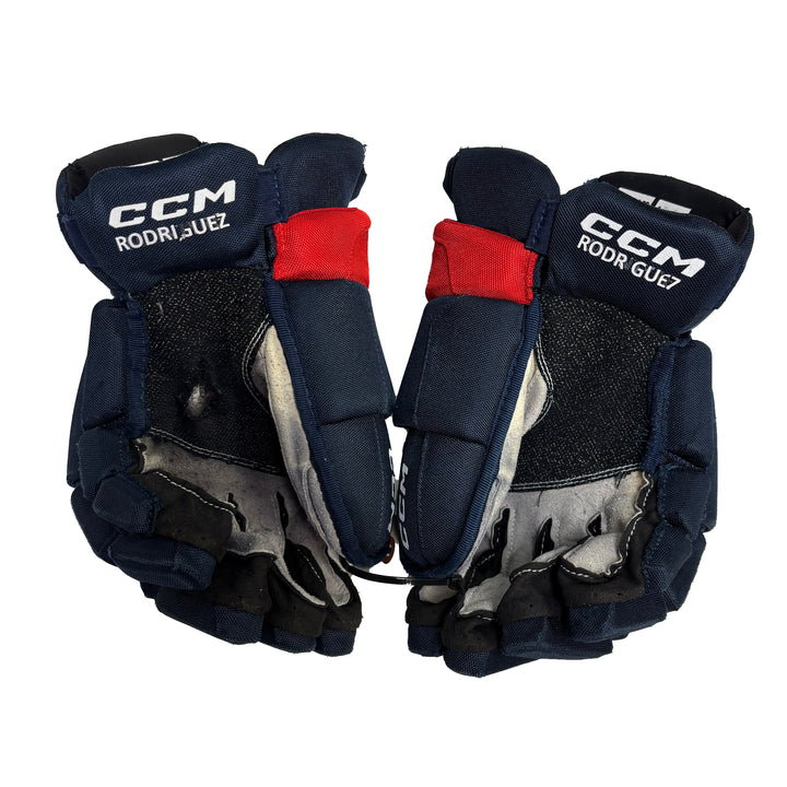 CCM Jetspeed FT1 - Pro Stock Hockey Glove - Oshawa Generals (Shot Blocker)