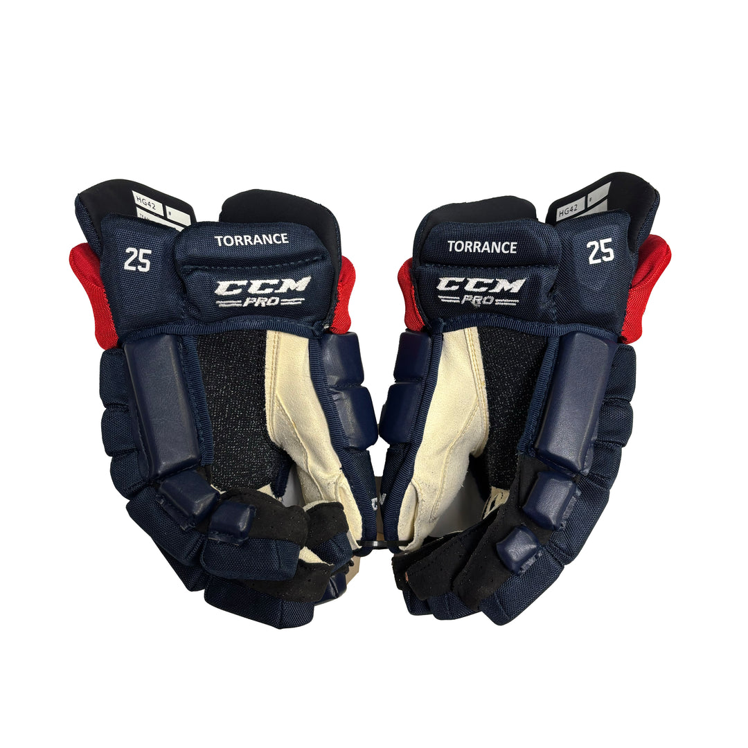 CCM HG42 - Pro Stock Hockey Glove - Oshawa Generals