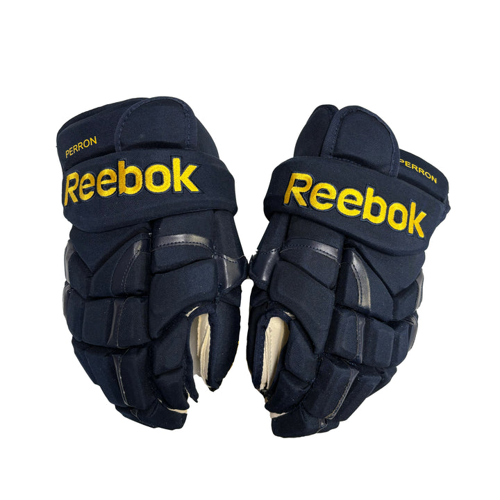 Reebok 10KN - Pro Stock Hockey Glove - St. Louis Blues - David Perron