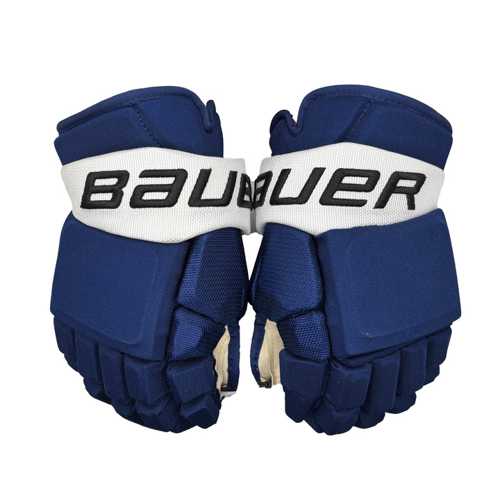 Bauer Vapor Hyperlite - Tampa Bay Lightning - Pro Stock Hockey Gloves - Ryan Mcdonagh