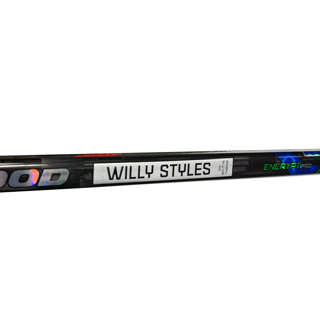 Sherwood CODE Encrypt Pro - William Nylander "Willy Styles" - Pro Stock Hockey Stick - Toronto Maple Leafs