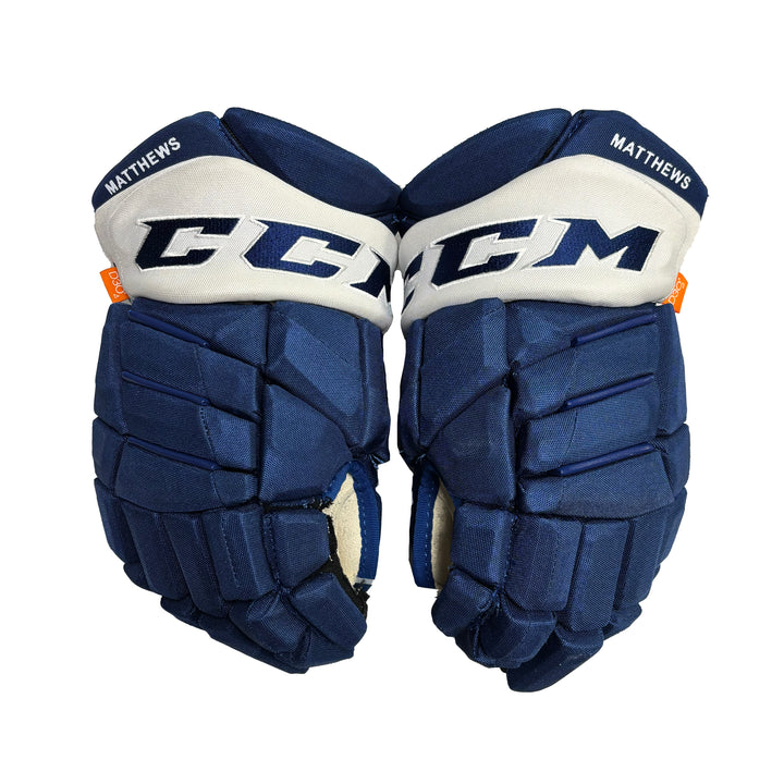 CCM Jetspeed FT1 - Pro Stock Hockey Glove - Toronto Maple Leafs - Auston Matthews - 22/23