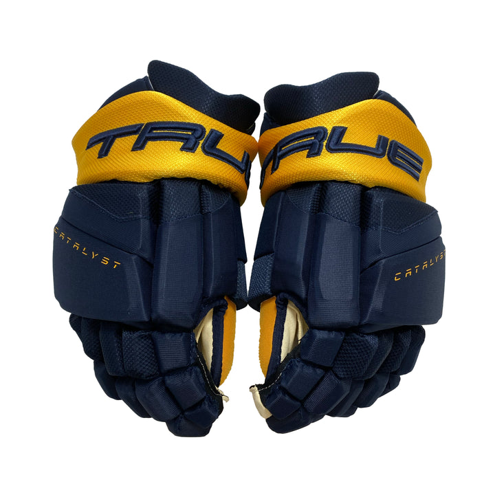 True Catalyst Pro Custom Nashville Predators Hockey Gloves