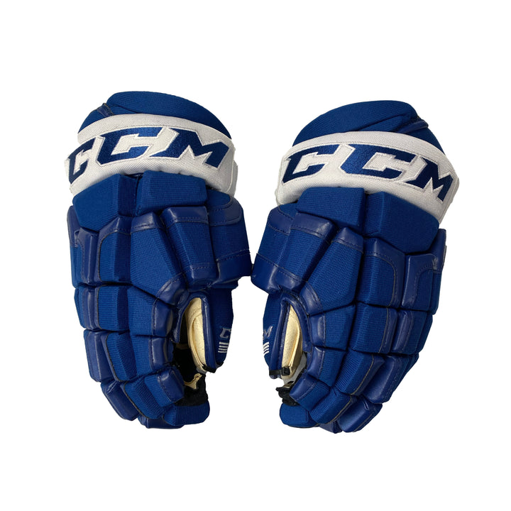 CCM HG50XP - Toronto Maple Leafs - Pro Stock Hockey Gloves