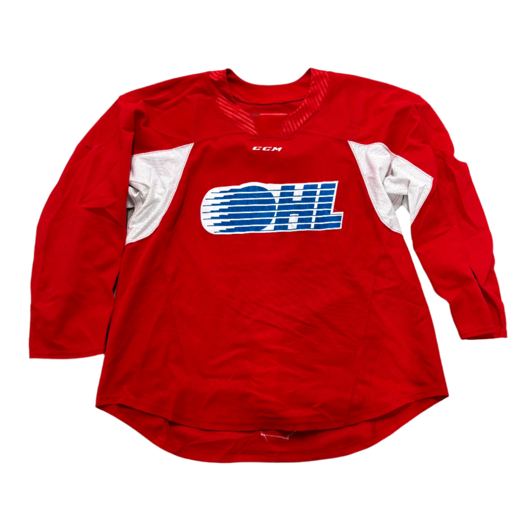 CCM OHL CHL Issued Practice Jerseys - Blank