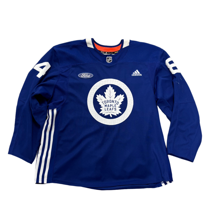 Adidas Team Issued NHL Practice Jersey - Toronto Maple Leafs