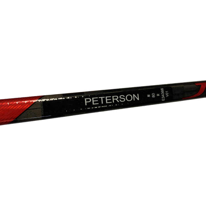 CCM Jetspeed FT4 Pro - Pro Stock Stick - Jacob Peterson