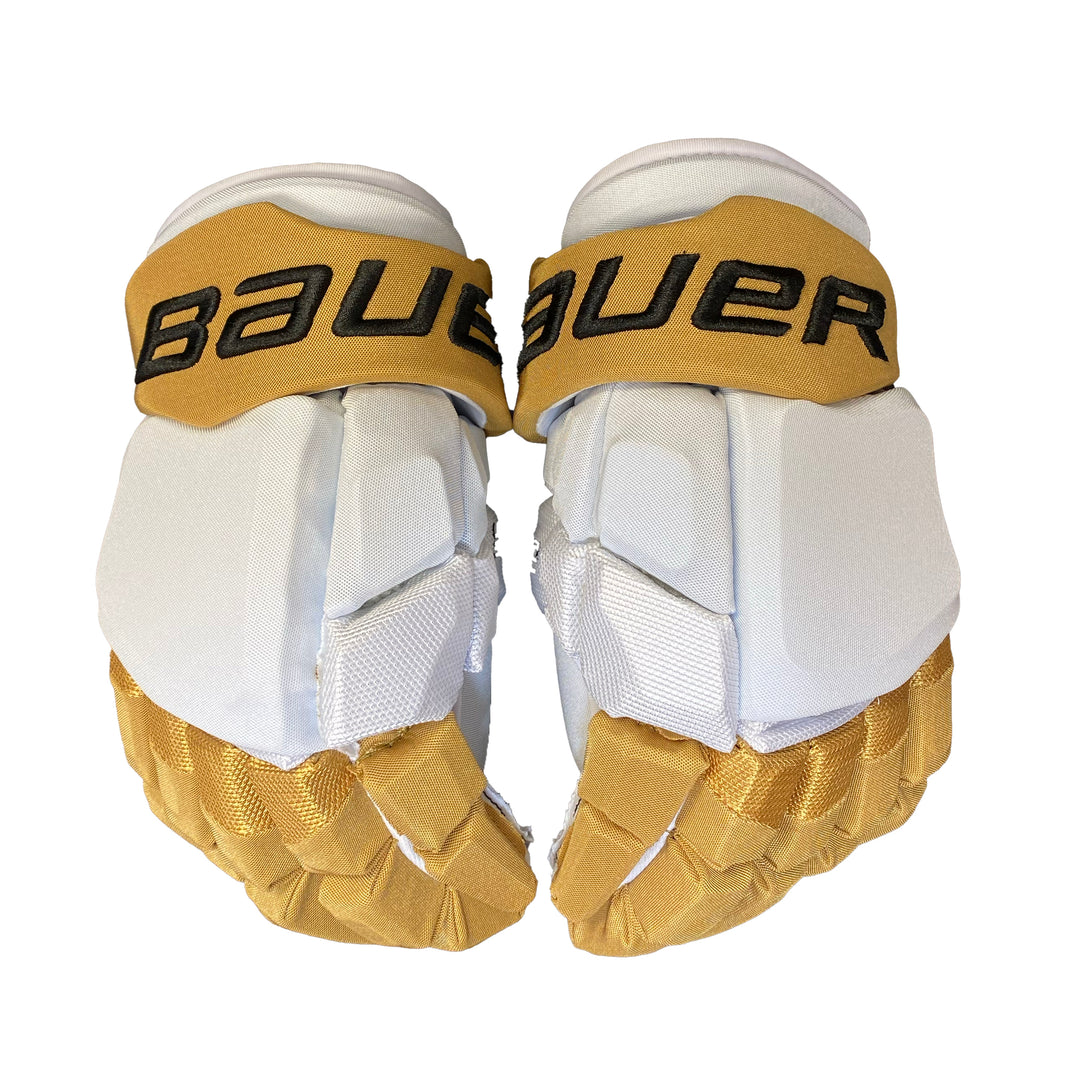 Bauer Supreme Ultrasonic - Pro Stock Hockey Gloves - Vegas Golden Knights - Shea Theodore