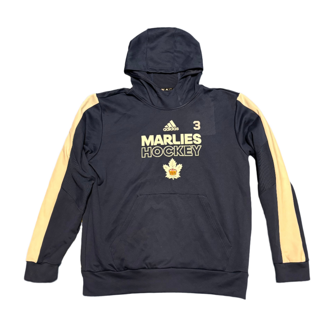 Adidas Team Issued Toronto Marlies Warm Up Hoodie