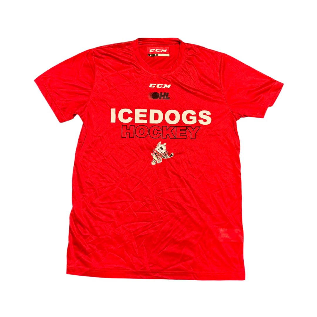 CCM Moisture-Wicking Training T-Shirt - Niagara Ice Dogs Team Issued