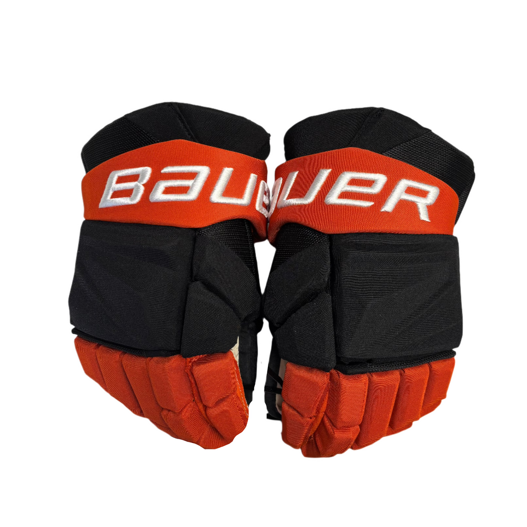 Bauer Vapor Hyperlite - Anaheim Ducks - Pro Stock Hockey Gloves