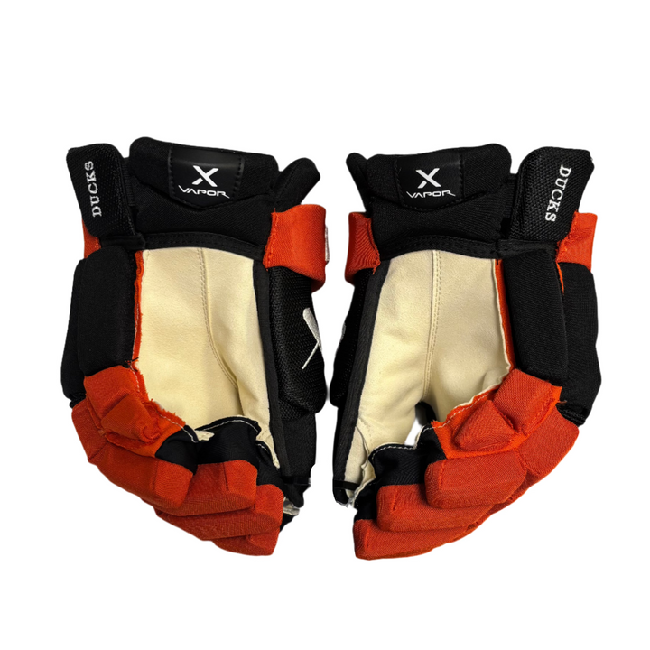 Bauer Vapor Hyperlite - Anaheim Ducks - Pro Stock Hockey Gloves