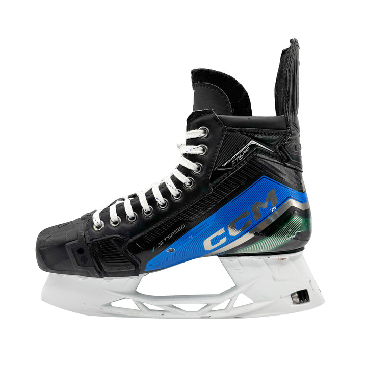 CCM Jetspeed FT6 Pro - Pro Stock Hockey Skate - Blue/Green - 8.5D (MIC)