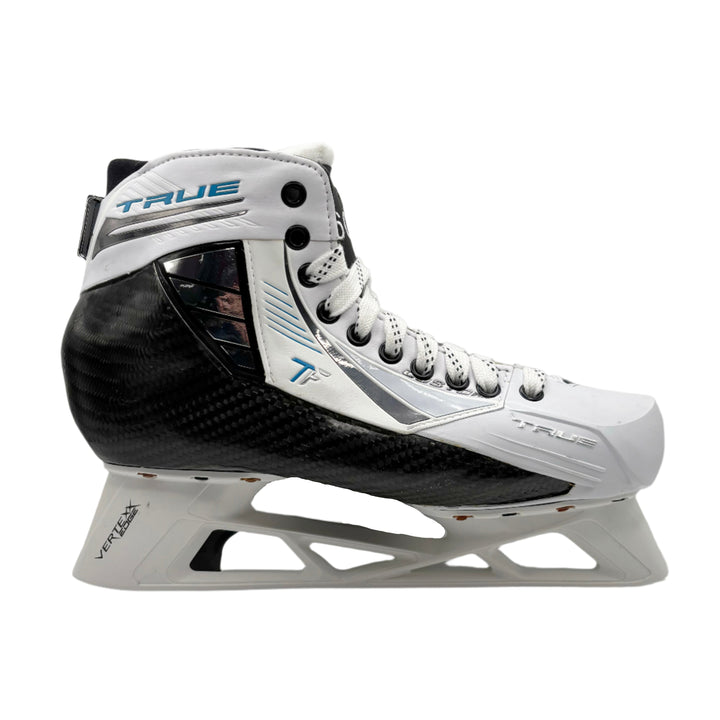 True TF Custom - Pro Stock Goalie Skate - 10W - JW#60 (White)