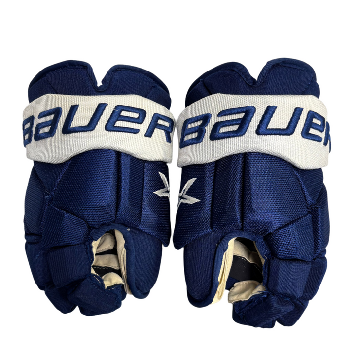 Bauer Vapor 2X Pro - Toronto Maple Leafs - Pro Stock Hockey Gloves - Wayne Simmonds (Used)