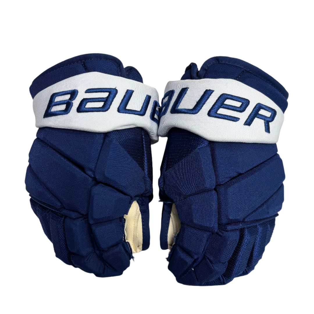 Bauer Supreme Mach - Toronto Maple Leafs - Pro Stock Hockey Gloves - GB