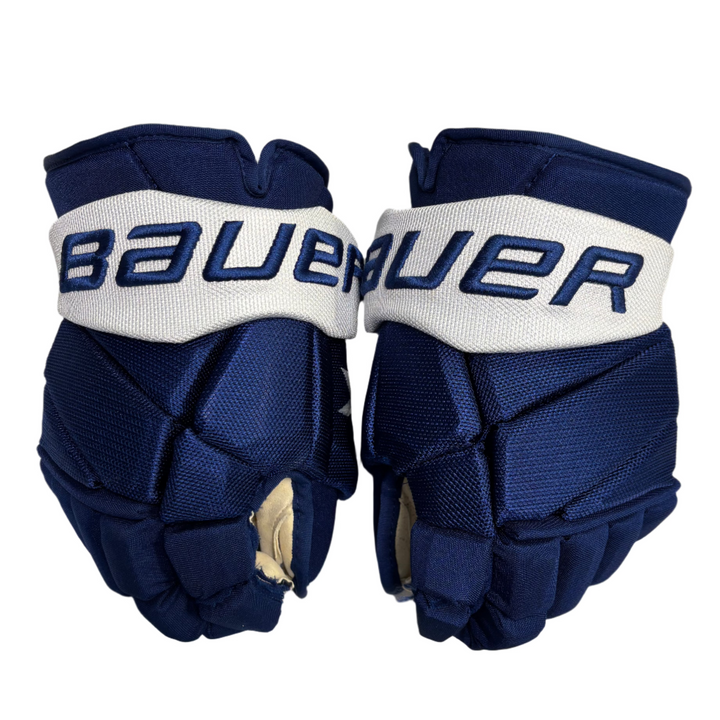 Bauer Vapor 2X Pro - Toronto Maple Leafs - Pro Stock Hockey Gloves - Wayne Simmonds (Used)