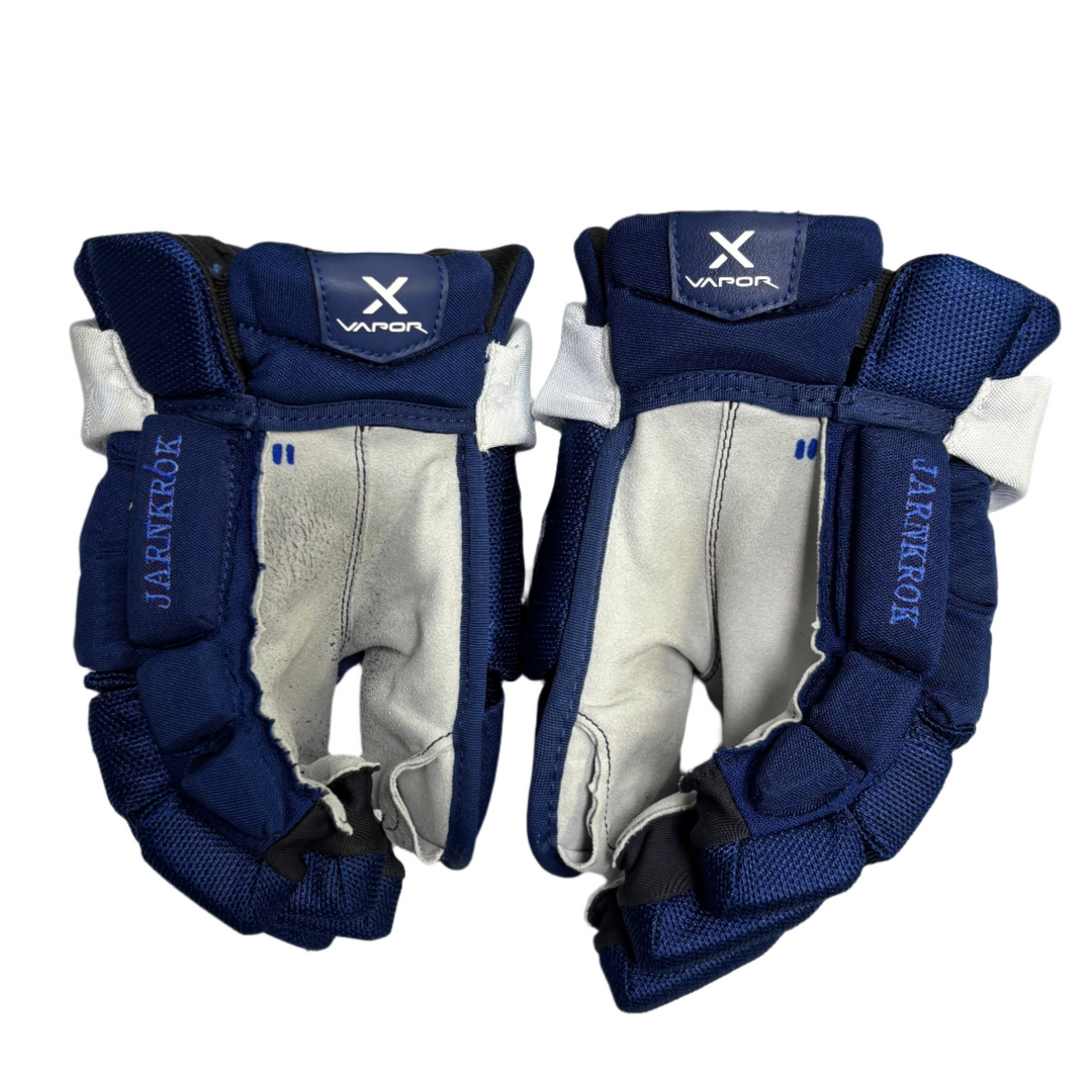 Bauer Vapor Hyperlite - Toronto Maple Leafs - Pro Stock Hockey Gloves - CJ