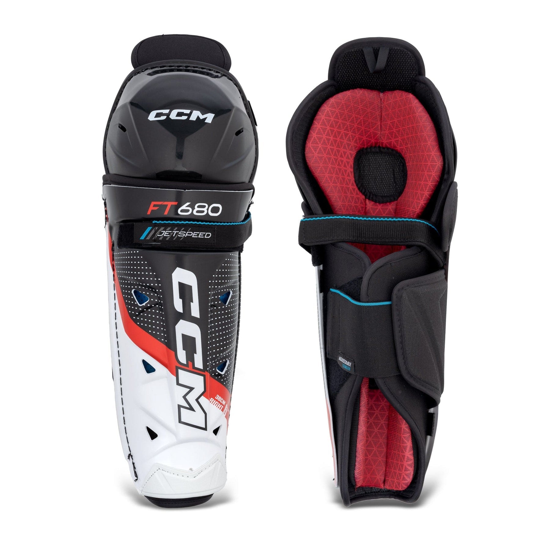 CCM Jetspeed FT680 Senior Hockey Shin Guards – Hockey Lion Inc.