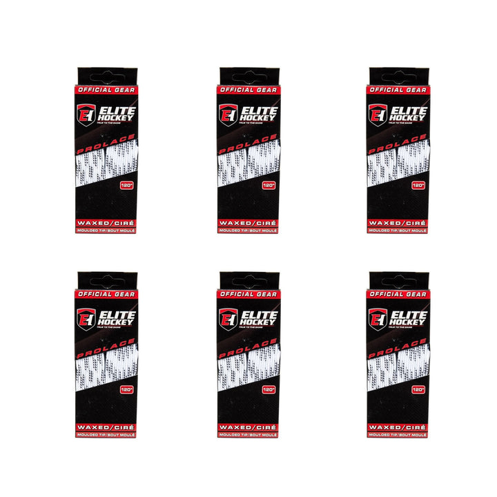 Elite Hockey Waxed Laces Multi Pack