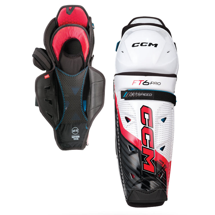 CCM Jetspeed FT6 Pro Senior Shin Guard