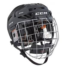 CCM Fitlite 3DS Hockey Helmet Combo