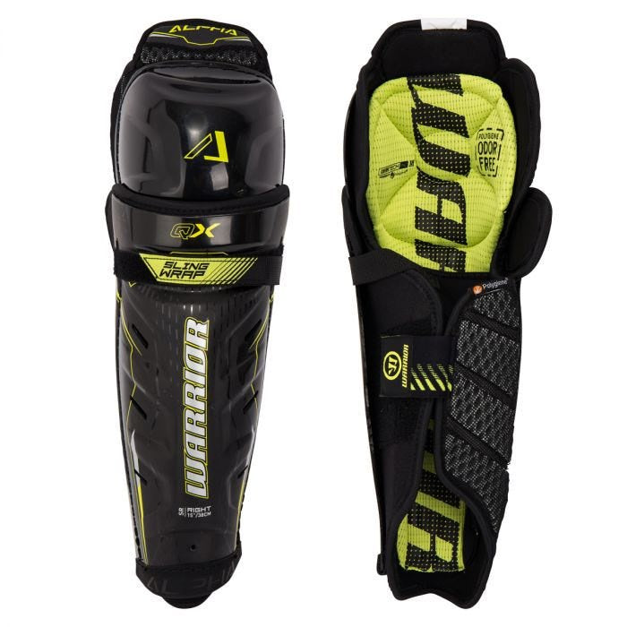 Warrior Alpha QX Senior Hockey Shin Guards