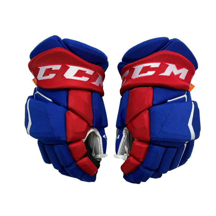 CCM HGFT1- UMass Lowell NCAA D1- Pro Stock Glove - Team Issue - w/Shot Blocker