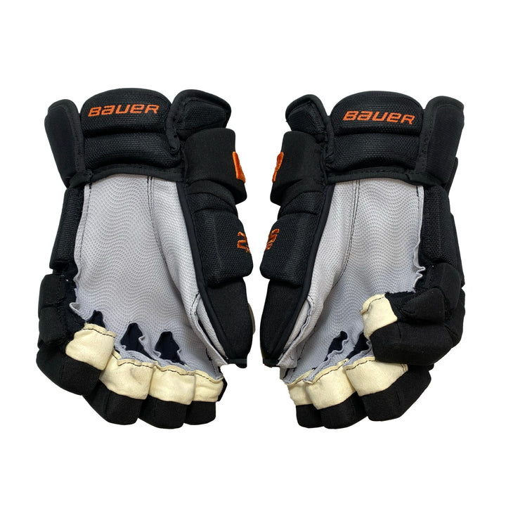 Bauer Nexus 2S Pro - Philadelphia Flyers - Pro Stock Hockey Gloves - Team Issue