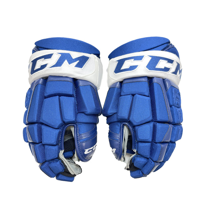 CCM HGCL - Toronto Maple Leafs - Pro Stock Gloves - Morgan Rielly