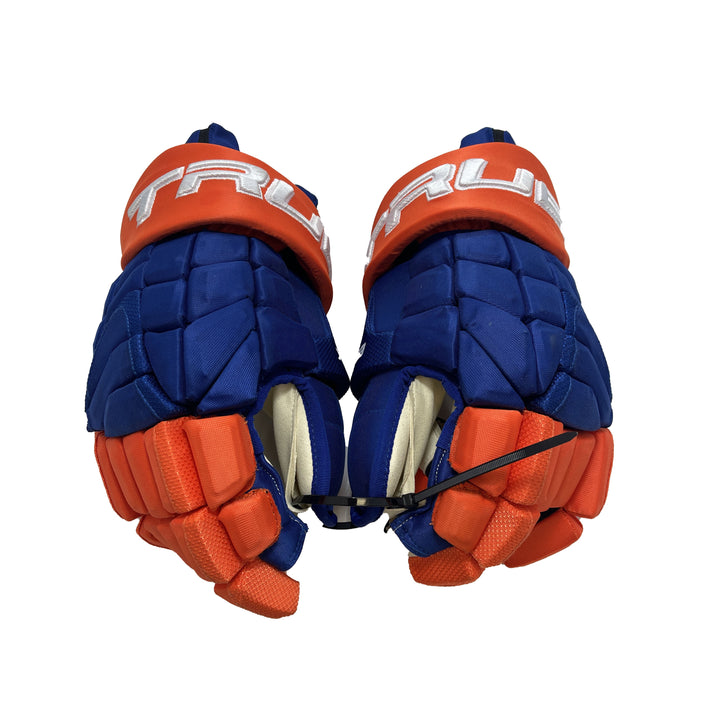 True XC9 New York Islanders 14" Pro Stock Gloves - Noah Dobson