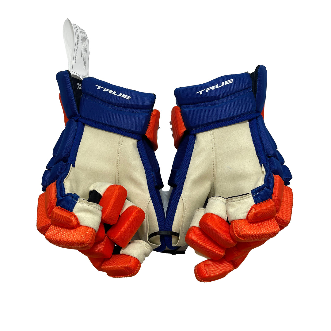 True XC9 New York Islanders 14" Pro Stock Gloves -A.J Greer