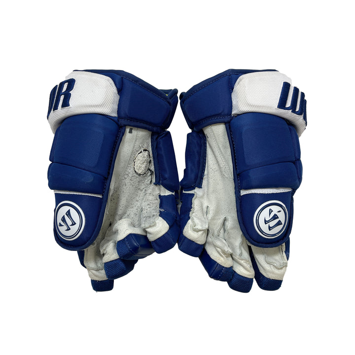 Warrior DX Toronto Maple Leafs 13" Pro Stock Gloves - Kenny Agostino